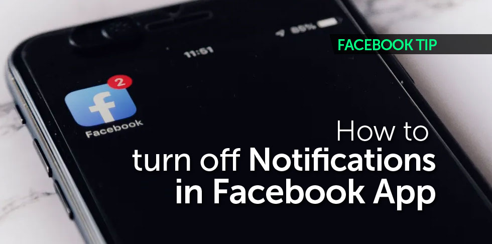 FBook Mastery - How to turn off notifications in Facebook app